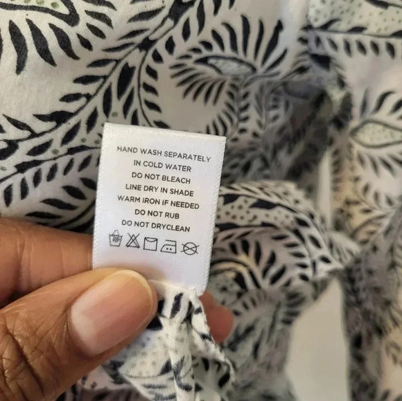 Roberta Roller Rabbit Beaded Embroidered Embellishments Bohemian Tunic Top(XS) - Picture 8 of 8